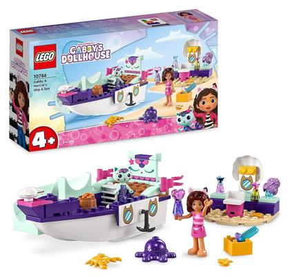 Lego Gabby's Dollhouse Gabby & MerCat's Ship & Spa για 4+ ετών από το e-shop