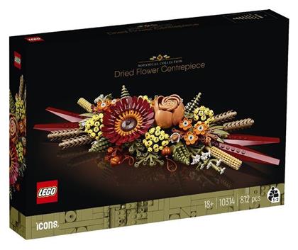 Lego Icons Dried Flower Centerpiece για 18+ ετών