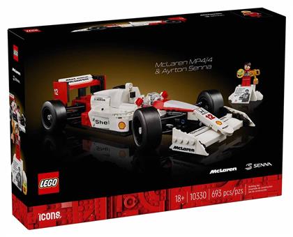 Lego Icons McLaren MP4/4 & Ayrton Senna για 18+ Ετών 693τμχ