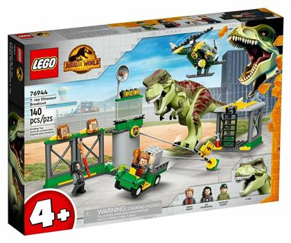 Lego Jurassic World T Rex Dinosaur Breakout για 4+ ετών