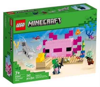 Lego Minecraft The Axolotl House για 7+ ετών