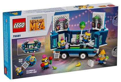 Lego Minions Music Party Bus για 7+ Ετών 379τμχ από το Toyscenter