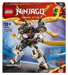 LEGO Ninjago Cole's Titan Dragon Mech για 12+ Ετών 1055τμχ