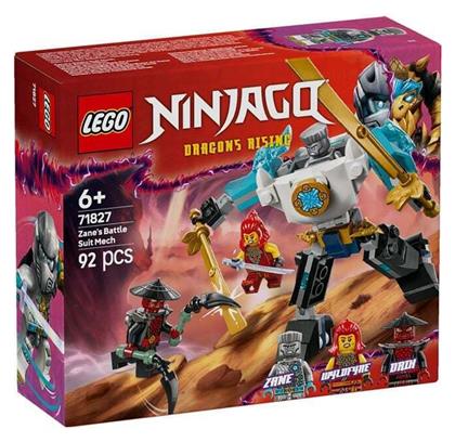 Lego Ninjago Zane's Battle Suit Mech για 6+ Ετών 92τμχ