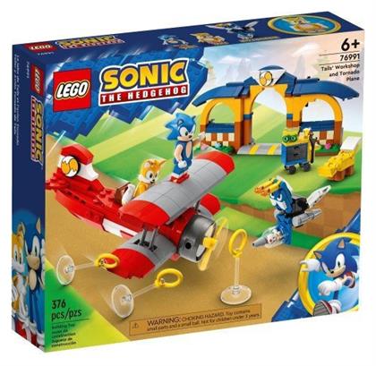 Lego Sonic The Hedgehog Tails' Workshop and Tornado Plane για 6+ ετών από το Moustakas Toys