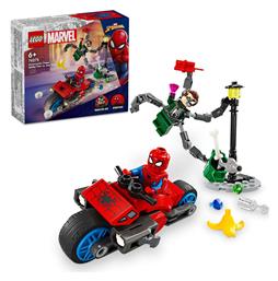 Lego Super Heroes Motorcycle Chase: Spider-man Vs. Doc Ock για 6+ ετών από το Toyscenter