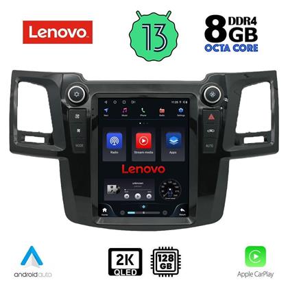 Lenovo Ηχοσύστημα Αυτοκινήτου 2DIN (Bluetooth/USB/AUX/WiFi/GPS/Apple-Carplay/Android-Auto) με Οθόνη Αφής 9.7''