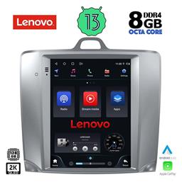 Lenovo Ηχοσύστημα Αυτοκινήτου 2DIN με Clima (Bluetooth/USB/AUX/WiFi/GPS/Apple-Carplay/Android-Auto) με Οθόνη Αφής 9.7''