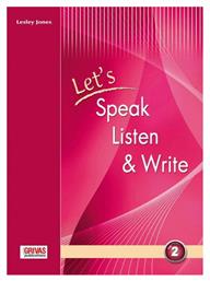 Let's Speak, Listen And Write 2: Student's Book από το e-shop