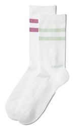 Levi's Αθλητικές Παιδικές Κάλτσες Μακριές Λευκές 2 Ζευγάρια