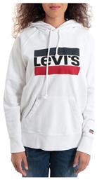 Levi's Graphic Sport Γυναικείο Φούτερ με Κουκούλα Marshmallow