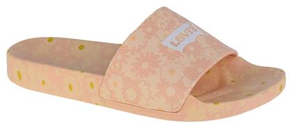 Levi's June Stamp S Slides σε Ροζ Χρώμα