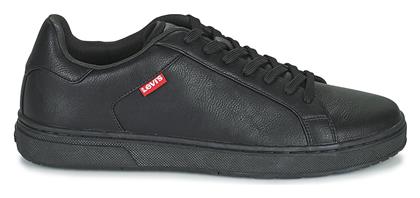 Levi's Piper Ανδρικά Ανατομικά Sneakers Μαύρα