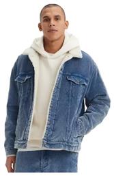 Levi's Sherpa Μπουφάν Blue από το Modivo