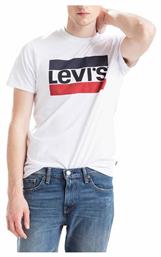 Levi's Sportswear Ανδρικό T-shirt Κοντομάνικο Λευκό