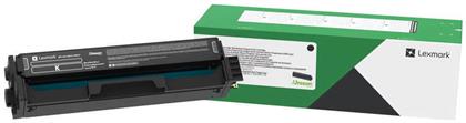 Lexmark C3220K0 Γνήσιο Toner Laser Εκτυπωτή Μαύρο Return Program 1500 Σελίδων