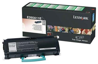 Lexmark E260A11E Toner Laser Εκτυπωτή Μαύρο Return Program 3500 Σελίδων