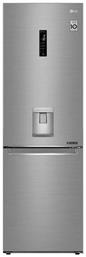 LG Ψυγειοκαταψύκτης 340lt Total NoFrost Inox GBF71PZDMN