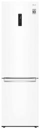 LG Ψυγειοκαταψύκτης 384lt Total NoFrost Λευκός GBB72SWUCN1