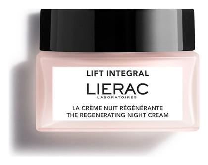 Lierac Lift Integral Κρέμα Προσώπου Νυκτός για Αντιγήρανση & Σύσφιξη με Υαλουρονικό Οξύ 50ml από το Pharm24