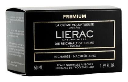 Lierac Premium La Creme Voluptueuse Refill Αντιγηραντική Κρέμα Προσώπου Ημέρας με Υαλουρονικό Οξύ 50ml από το Pharm24