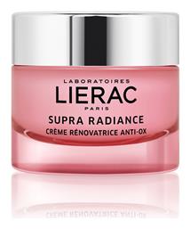 Lierac Supra Radiance Anti-Ox Ενυδατική & Αντιγηραντική Κρέμα Προσώπου Ημέρας για Κανονικές/Ξηρές Επιδερμίδες με Υαλουρονικό Οξύ 50ml