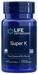 Life Extension Super K Vitamin Βιταμίνη 90 κάψουλες