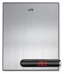 Life Ψηφιακή Ζυγαριά 2gr/5kg Inox 221-0074