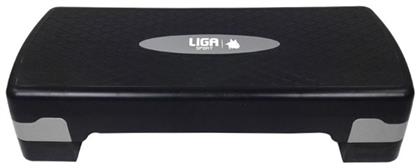 Liga Sport Aerobic Stepper με Ρυθμιζόμενο Ύψος Μαύρο από το Plus4u