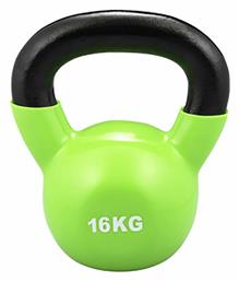 Liga Sport Kettlebell Βινυλίου 16kg Πράσινο από το Plus4u