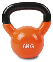 Liga Sport Kettlebell Βινυλίου 6kg Πορτοκαλί από το Plus4u