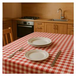 Linea Home Καρέ 100χ100 Κόκκινο 100x100εκ.