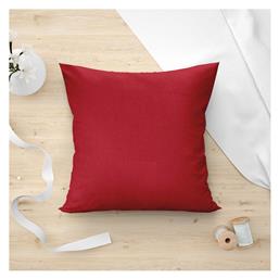 Lino Home Διακοσμητική Μαξιλαροθήκη 45x45 Renas 113 Red από το MyCasa