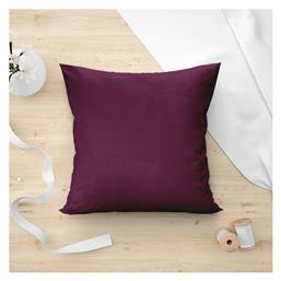 Lino Home Διακοσμητική Μαξιλαροθήκη Renas από Βελούδο 99 Magenta 45x45εκ. από το MyCasa