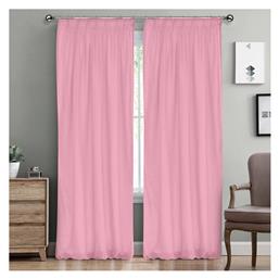 Lino Home Κουρτίνα με Τρέσα Line 301 Pink 300x295εκ. από το MyCasa