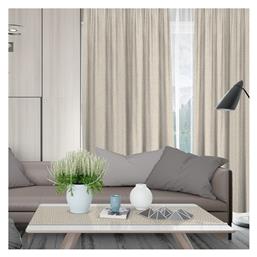 Lino Home Κουρτίνα με Τρέσα Seed Beige 101 135x270εκ.