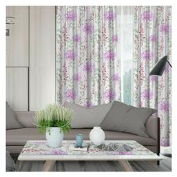 Lino Home Κουρτίνα με Τρέσα Valquiria 301 Pink 135x270εκ.