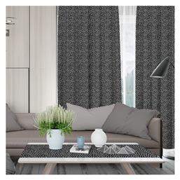 Lino Home Κουρτίνα Seed με Τρέσα 135x270 Black 850 από το MyCasa