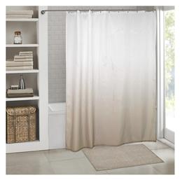 Lino Home Nombre Κουρτίνα Μπάνιου 180x200cm Mocca από το MyCasa