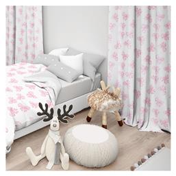 Lino Home Παιδική Κουρτίνα Ellie με Τρέσα 301 Pink 135x270εκ. από το MyCasa