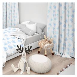 Lino Home Παιδική Κουρτίνα Ellie με Τρέσα 601 Ciel 135x270εκ.