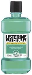 Listerine Fresh Burst Στοματικό Διάλυμα κατά της Πλάκας και της Κακοσμίας 250ml