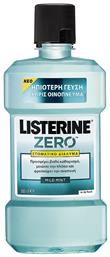 Listerine Zero Στοματικό Διάλυμα κατά της Πλάκας και της Κακοσμίας 250ml