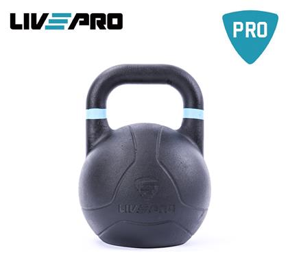 Live Pro Kettlebell από Μαντέμι 12kg Μαύρο από το Plus4u