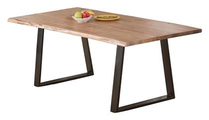 Lizard-W Τραπεζαρίας Μαύρο 160x90x75εκ.