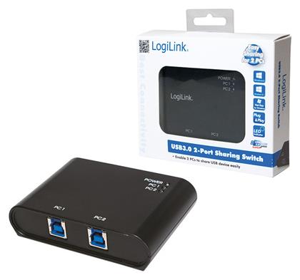 LogiLink 2-Port USB 3.0 sharing switch (UA0216) από το e-shop