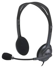 Logitech H111 On Ear Multimedia Ακουστικά με μικροφωνο και σύνδεση 3.5mm Jack