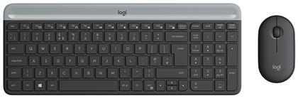 Logitech MK470 Ασύρματο - Σετ με Ποντίκι Αγγλικό US από το Public