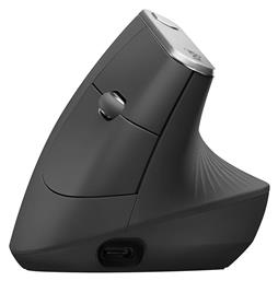 Logitech MX Vertical Ασύρματο & Ενσύρματο Μαύρο