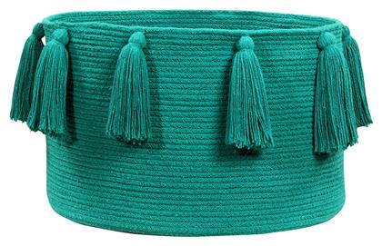 Lorena Canals Basket Tassels Emerald